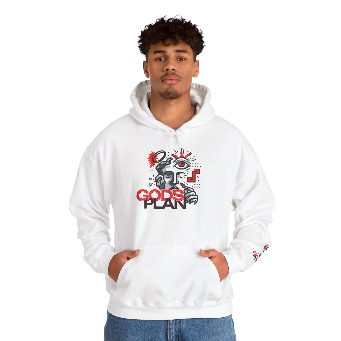 Unisex Heavy Blend™ Hooded Sweatshirt - Gods Plan