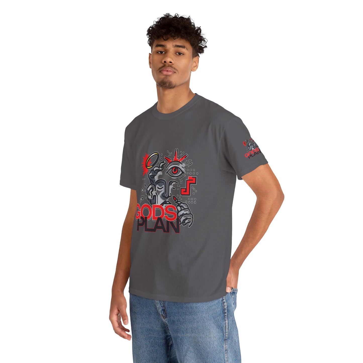 Unisex Heavy Cotton Tee - Gods Plan
