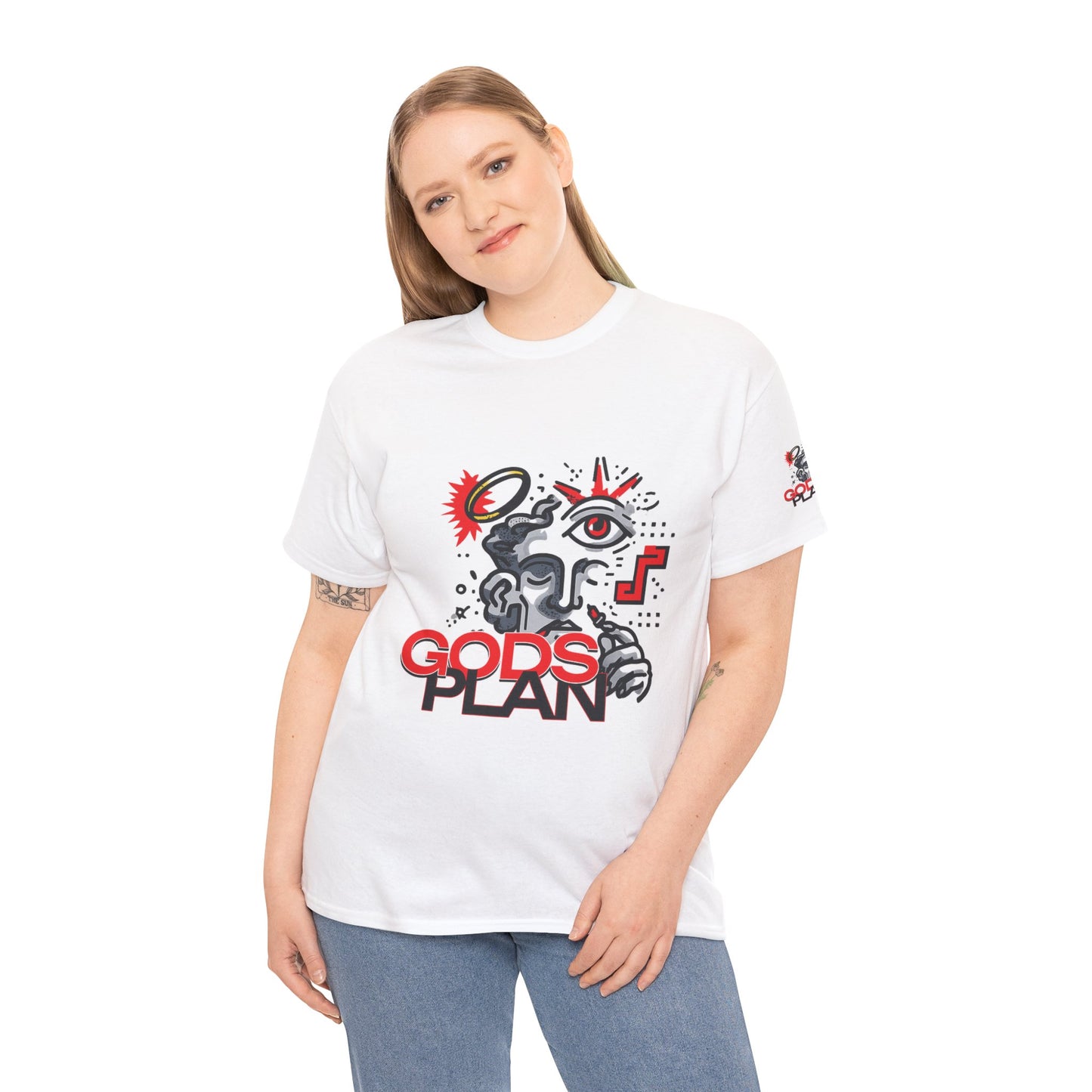 Unisex Heavy Cotton Tee - Gods Plan