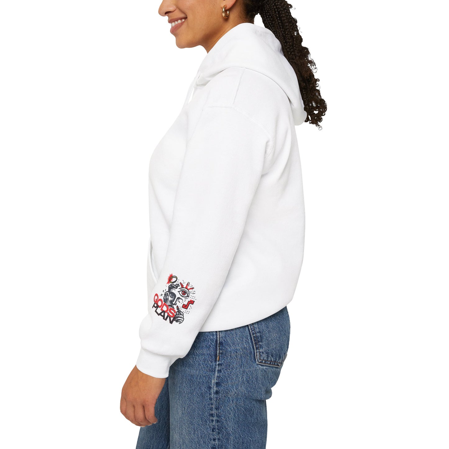 Unisex Heavy Blend™ Hooded Sweatshirt - Gods Plan