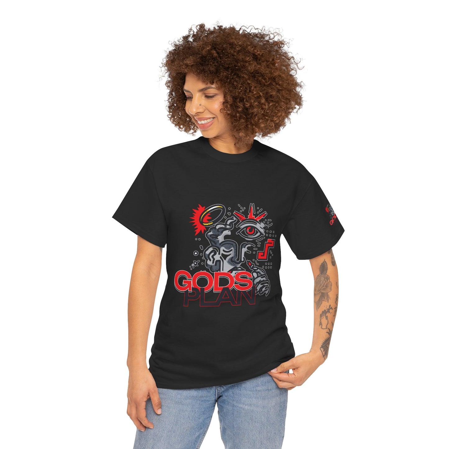 Unisex Heavy Cotton Tee - Gods Plan
